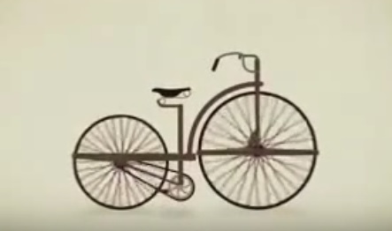 A evolução da bicicleta