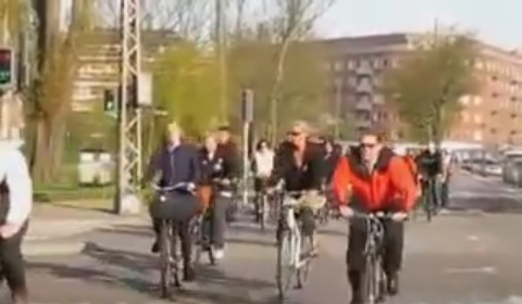 Hora do Rush em Copenhagen