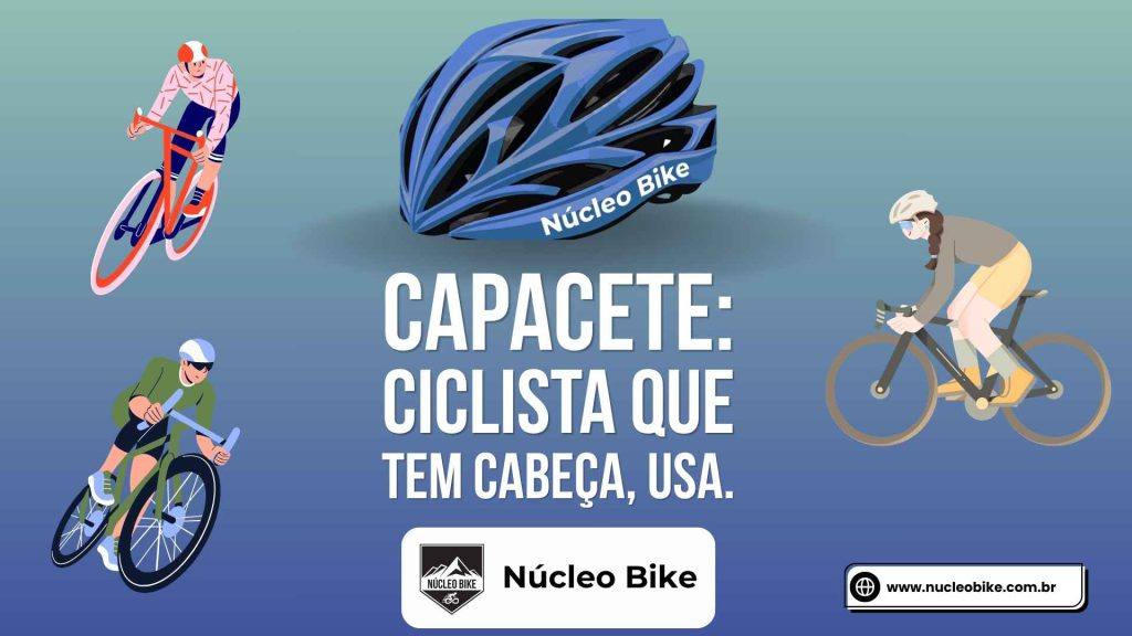 Capacete: Ciclista que tem cabeça, Usa.