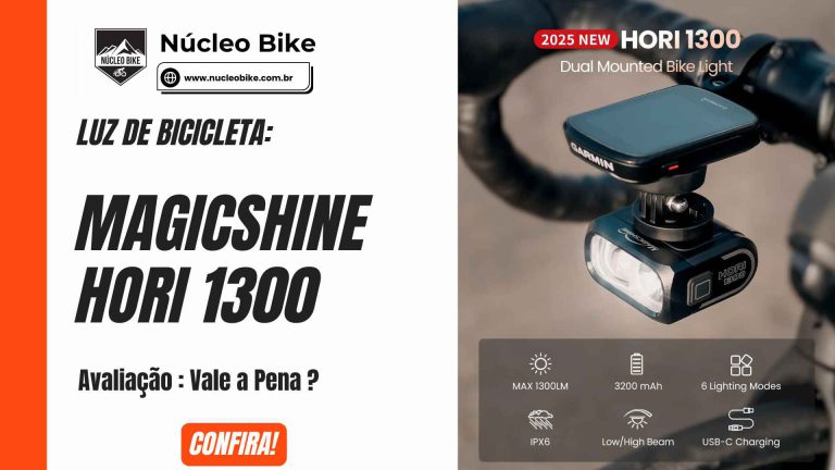 Magicshine Hori 1300: a luz de bicicleta que te faz ser visto antes de ser ouvido
