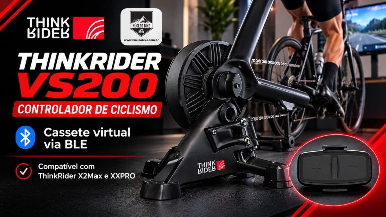 ThinkRider VS200: O Controlador de Transmissão Virtual que Faltava no Seu Treino Indoor